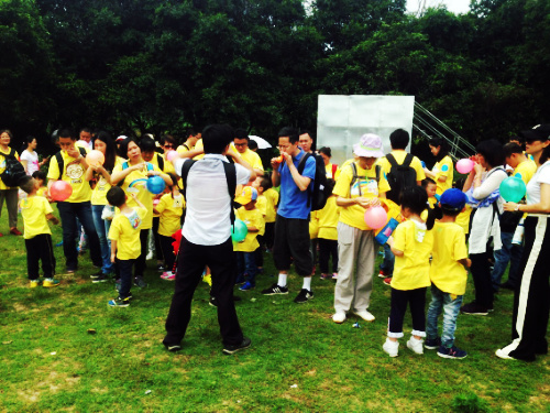 深圳福田貴校幼兒班的家庭們又出動到九龍生態園游玩啦