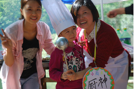 朵朵紅紅幼兒園親子游在深圳九龍山生態園圓滿成功